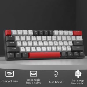 Blue Clicker N-Key Rollover Gaming Keyboard - Image 3